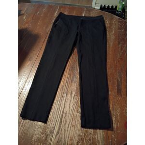 Size 6 CAbi Black Casual Pants Trousers with Pockets Style 3107
